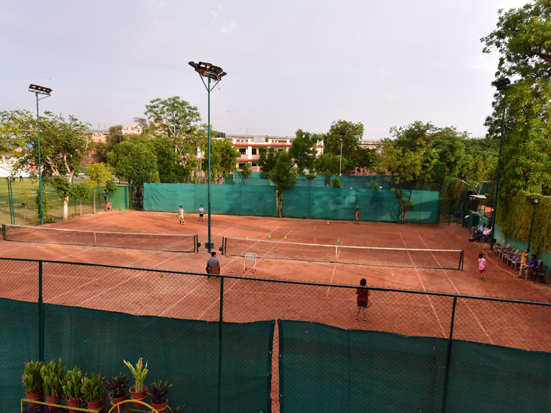 Lawn & Clay Tennis Sports at Jaipur Club